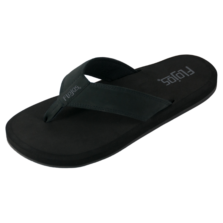 Indulge your feet with the cushioned joy of an amply padded footbed and arch support. Make tracks with bevelled edges and leather straps, all on a velvety rolled nylon lining. This stylish shoe has a thick, premium leather outer strap with a rolled nylon lining for extra comfort. Plus, the EVA footbed moulds to your feet for optimal fit and feel. This shoe was made for you - so why wait?