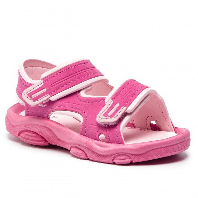Rider Toddler Sandals  Features: -Synthetic sole -Water-friendly athletic sandal featuring textured footbed and two adjustable straps with hook-and-loop closures -Non-marking outsole  About the brand  Make a smart choice for your little ones by choosing Rider's quality, durable and comfortable children's sandals.