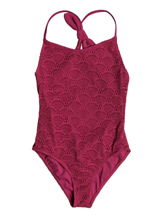 Say "Hello Summer" in style with this flirty one-piece! The crochet detailing and medium coverage make it perfect for a day at the beach, while the fixed straps keep you stylishly secure. Get ready for some serious fun-in-the-sun! 🤩      ERGX103032