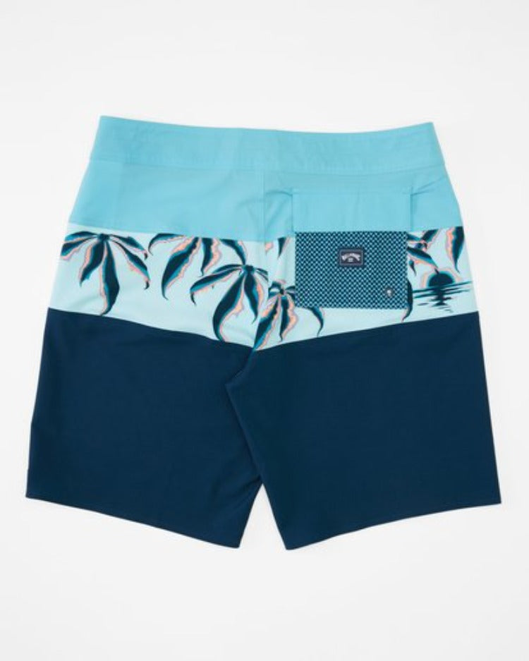 The Billabong Boys’ Tribong Pro Boardshorts 17” are your go-to choice for all your board-tastic adventures! Built with a Recycler 4-Way Stretch fabric treated with Micro Repel for a quick-dry, lightweight wear, plus fixed waist, adjustable drawcord and back pocket for extra stowage. With reduced seams and paneling designed for maximum performance, you can shred with confidence — catch those waves, dude!  Mist(MST)