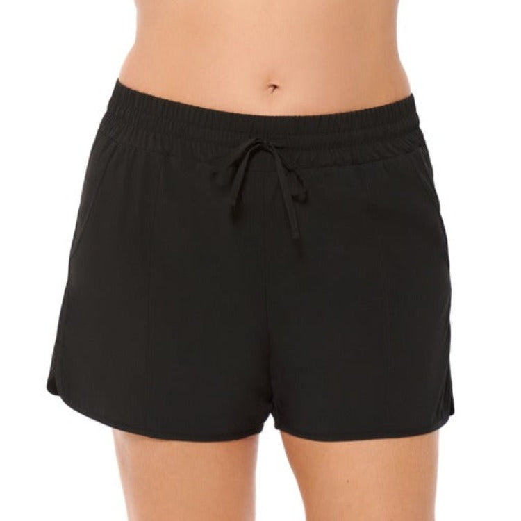 Be comfy and stylish no matter where the day takes you with these Tactel Swim Shorts! Whether you're headed to a pool party or a beach getaway, these shorts have you covered with their relaxed fit, elasticized waist and drawstrings, and plenty of pockets to stash your stuff. Look as good as you feel with these must-haves!